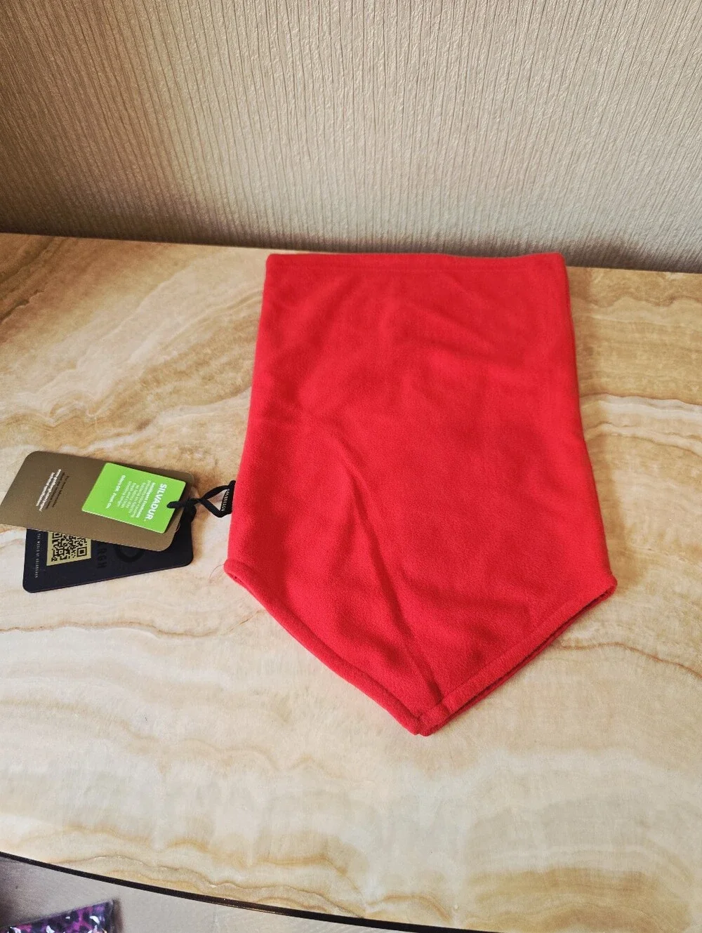 Goldbergh Bri Neck Warmer Flame Red